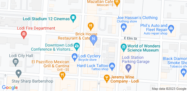 Map to NDA Lodi